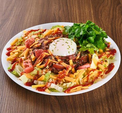 白金食堂 パクチー タコライス