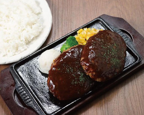 ハンバーグ＆バーガー TERU 池袋サンシャイン60通り店 F-1104】デミグラハンバーグステーキセットHamburg steak demi-glace sauce Set
