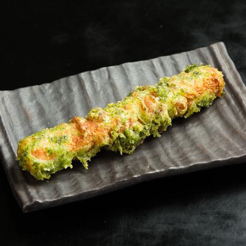 なぜ蕎麦にラー油を入れるのか。渋谷店 ちくわ天ぷら