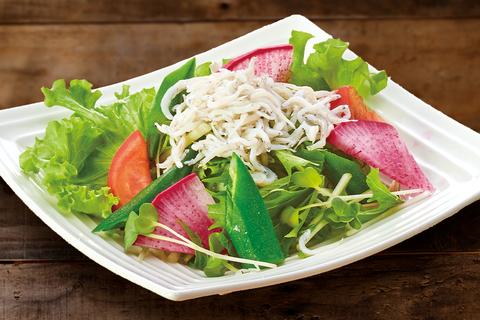 和食めん処サガミ 東村山店 しらすサラダ