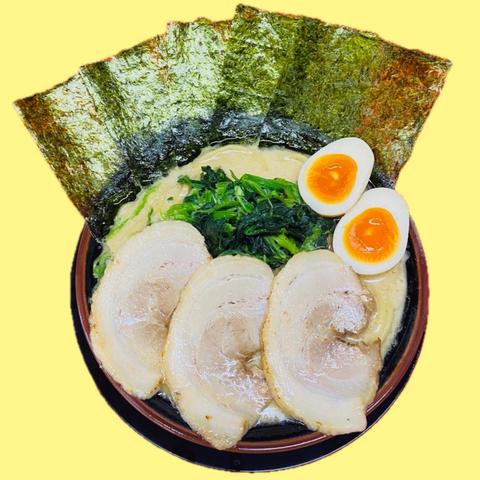 横浜ラーメン 丸子家大塚店 特製豚骨ラーメン【塩】