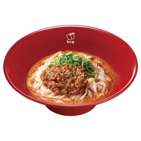なか卯 要町店 冷やし担々うどん　Cold Spicy Dan Dan Udon