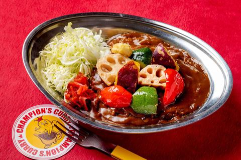 元祖金沢チャンピオンカレーデリバリー 三鷹店 素揚げ野菜カレー