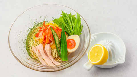 ガンコンヌードル フレッシュレモンの冷やし中華