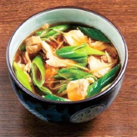 蝦夷前そばと豚丼 北堂 豚ニラ生姜そば