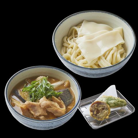 肉汁うどん奥村 池袋店 季節の天ぷら肉汁うどん