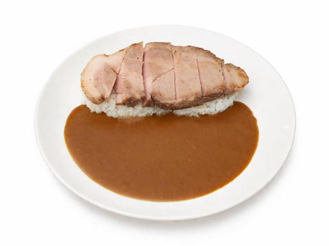 カレー専門店ターバン 鹿児島産きな粉豚肩ロース・トンテキカレー