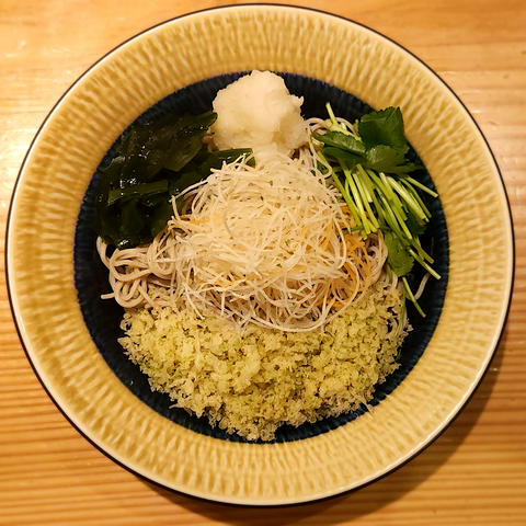 鴨屋 そば香 日吉店 冷たいたぬき蕎麦