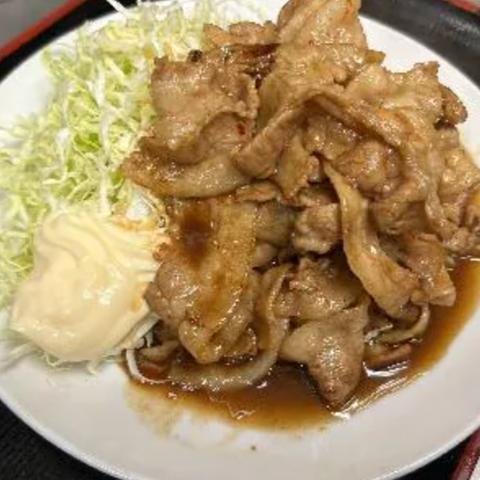 龍海閣 生姜焼き