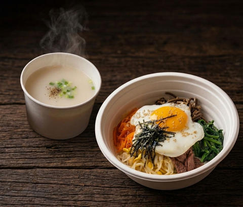 ソウル食堂 ビビンバ+ミニソルロンタン【選べるビビンバ】