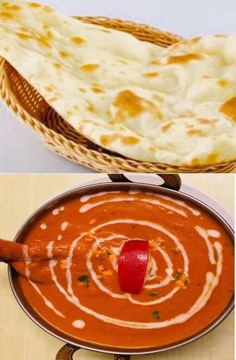 インド・ネパール料理 ニューマハラジャ三鷹店 バターチキンカレー セット