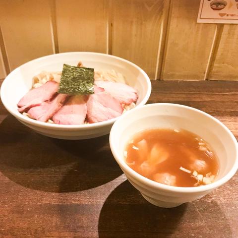 荏原町 しなてつ チャーシューワンタン塩つけ麺
