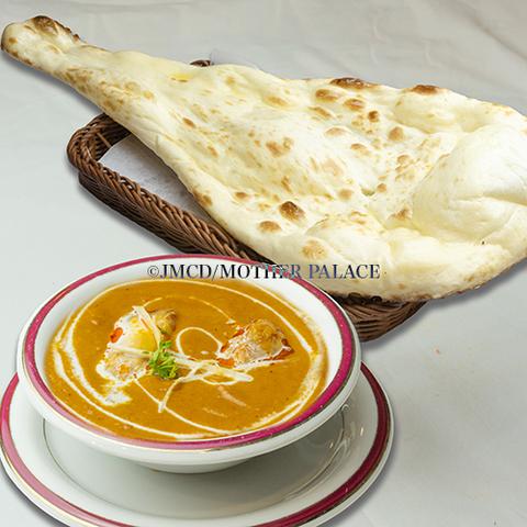 MOTHER PALACE インド料理 (半額)チキンカレーセット Chicken Curry Set