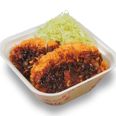かつや 札幌石山通店 ソースカツ丼弁当(松)