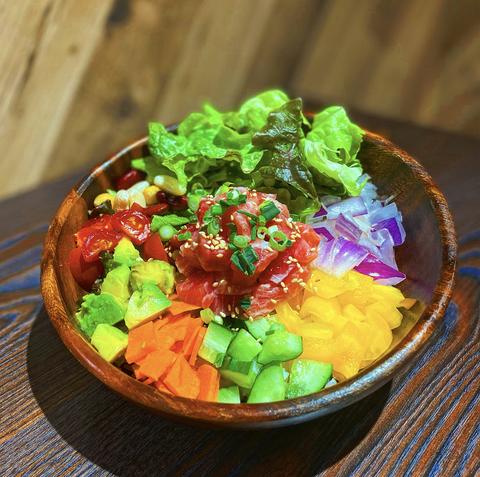 新鮮本マグロとたっぷり野菜POKEBOWL カナロア 押上店 【ポキといえばこれ】マグロのPOKEBOWL