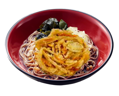 富士そば 国立店 (冷)天ぷらそば 又は うどん (Cold) Tempura Soba/Udon