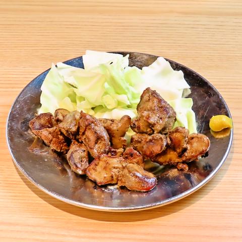 とりいちず 上野駅前店 今治焼き鳥(レバーとハツ)