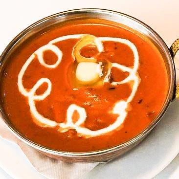 本格インド料理 マンディル バターチキンカレー BUtter Chicken curry (ナン又ライス付きwith naan or rice)
