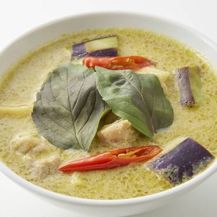 NAN STATION CAFE＆TERRACE タイグリーンカレー ライス付Green Curry with Rice