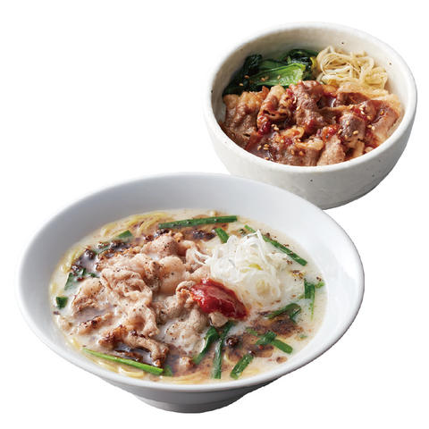焼きたてのかるび綾瀬駅東口店 コムタンカルビラーメンとミニカルビ丼セット