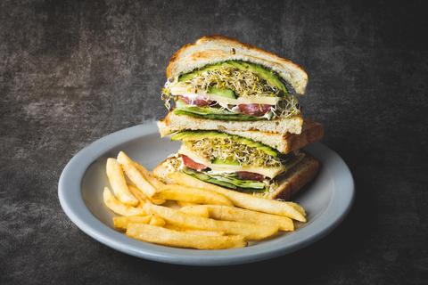 McLean-OLD FASHIONED DINER- フレッシュベジタブルサンドイッチ Fresh Vegetables Sandwich