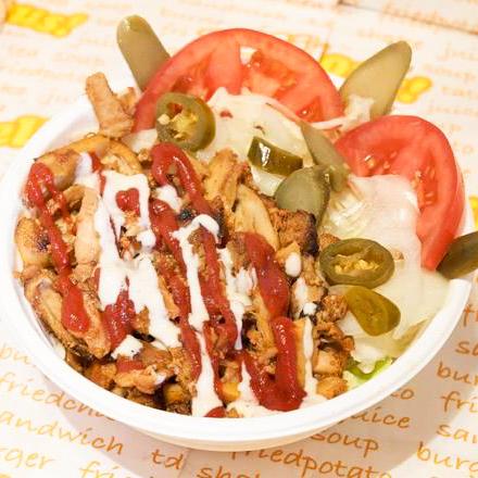 SMILE KEBAB SHOP Chicken Kebab on salad チキンおつまみL/Otsumami chicken L