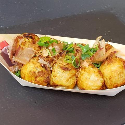 タコ焼き こんちゃん一丁目 たこ焼き だし醤油 (8個) Takoyaki dashi soy sauce