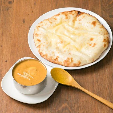 ベアフットカリー 【人気No.1】チーズナンセット Cheese Nan Set