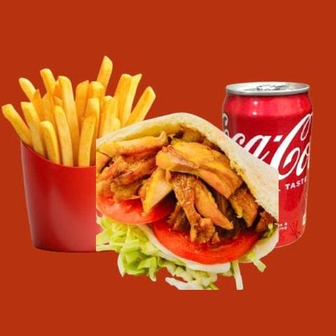 キョーダイケバブ セットチキンケバブサンド Set chicken kebab sand