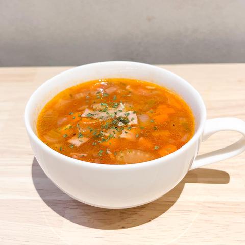 人と地球に優しいカフェ はぐくみ ミネストローネ ミニ