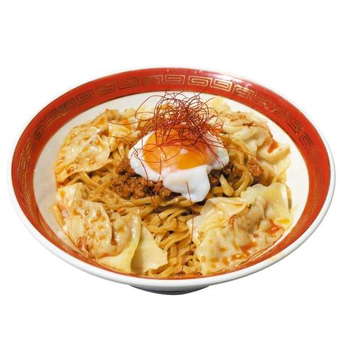 広州市場 大塚店 当店人気NO1！ 雲呑(ワンタン)入り汁なし坦々麺