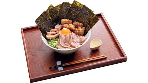 つけとまぜそばの店【米粉入り麺 穂の香】 六角橋店 【肉増しダブル】熟成油のまぜそば