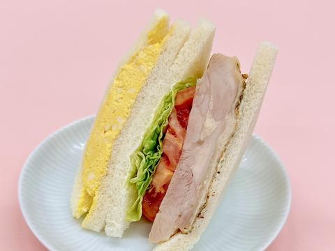 サンドイッチハウスメルヘン 中野駅南口店 グリルチキンとタマゴのペアサンド