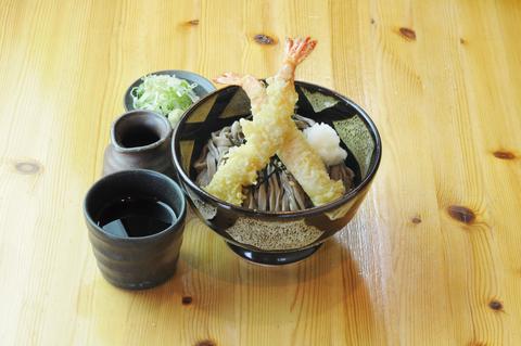 手打ちそばさくらの定食屋北4条創成店 えび天ざるそば