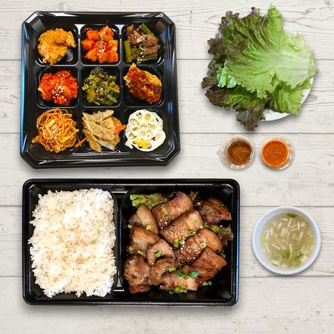 COCHA サムギョプサル弁当(9品おかずつき)