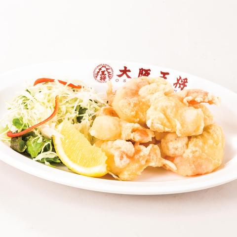 大阪王将 荏原中延店 エビの天ぷら