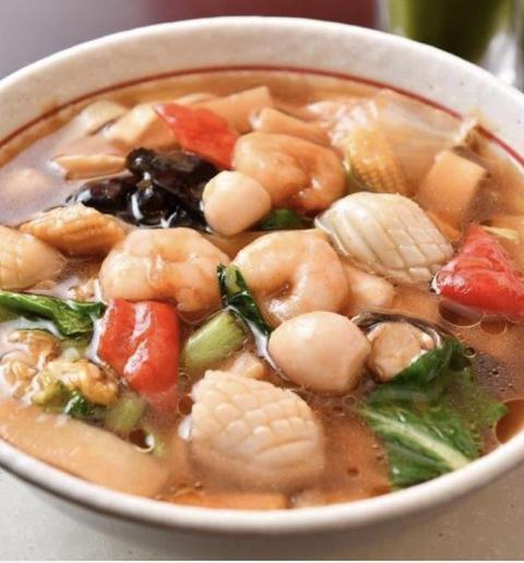 私家麺館・福 五目つゆそば