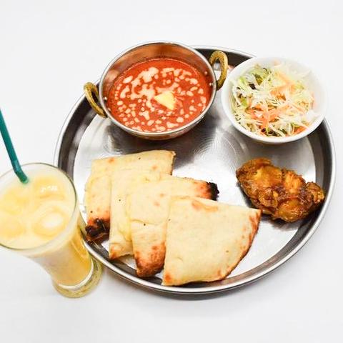 LAMA チーズナンカレーセット