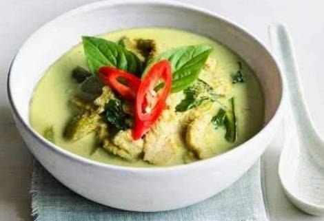 Siddhartha Palace 御嶽山店 タイ風グリーンカレー Thai Green Curry