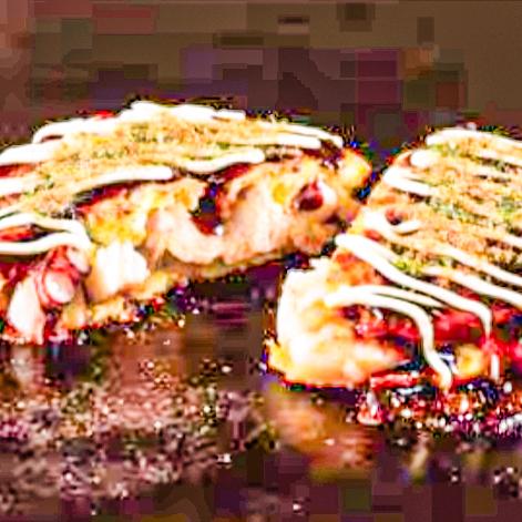 道とん堀 板橋志村店 特上ミックスお好み焼き