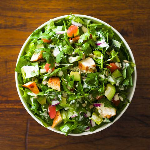 CHOPPED SALAD DAY 豊洲店 スパイシーコリアンダー_サラダ