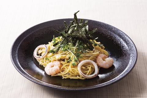 タパス＆タパス 用賀店 タパス風スパゲッティ(エビ・イカ・アサリのオリジナルボンゴレ)