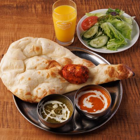 創作アジアン料理 ASIAN BISTRO 鈴 2種類のカレーセット2 kinds of curry set