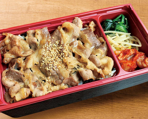 安楽亭 戸田下前 焼肉カルビ弁当 Kalbi Barbeque Bento Box