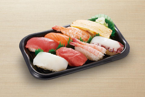 和食さと 西立川店 寿司盛り合わせ<楓(かえで)>1人前