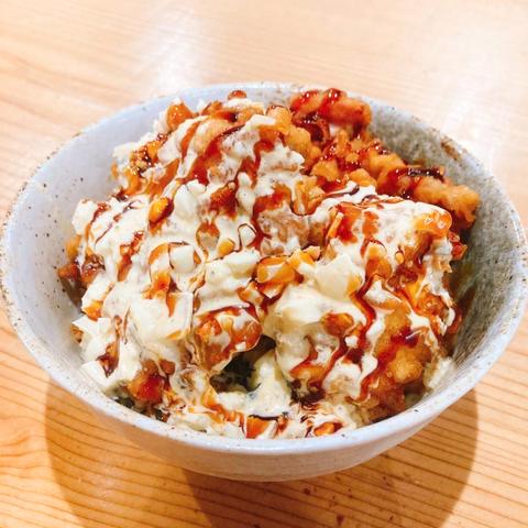大分 とり天 豚天 天洋軒 豚天丼(てりたま)【照り焼き・タルタル】 ご飯大盛り無料！