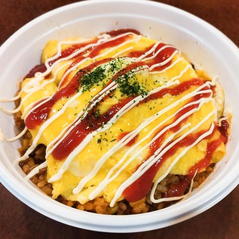 丼の極 とろたまオムライス丼
