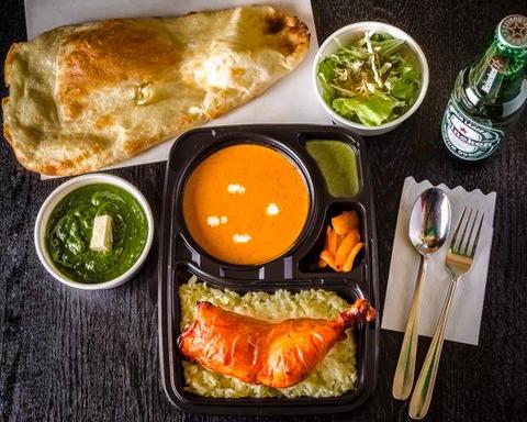 インド料理ダウンタウンビーズ ダブルカレーセット Double Curry Box