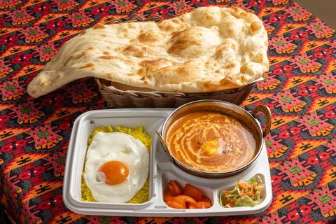 ナマステヒマール 大島店 バターチキンカレーセット
