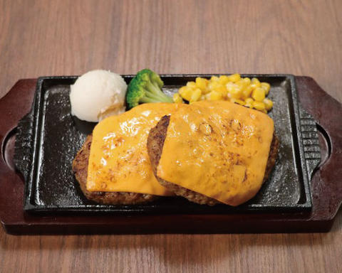 ハンバーグ＆バーガー TERU 阪神甲子園駅前店 F-1108】チーズハンバーグステーキCheese hamburg steak